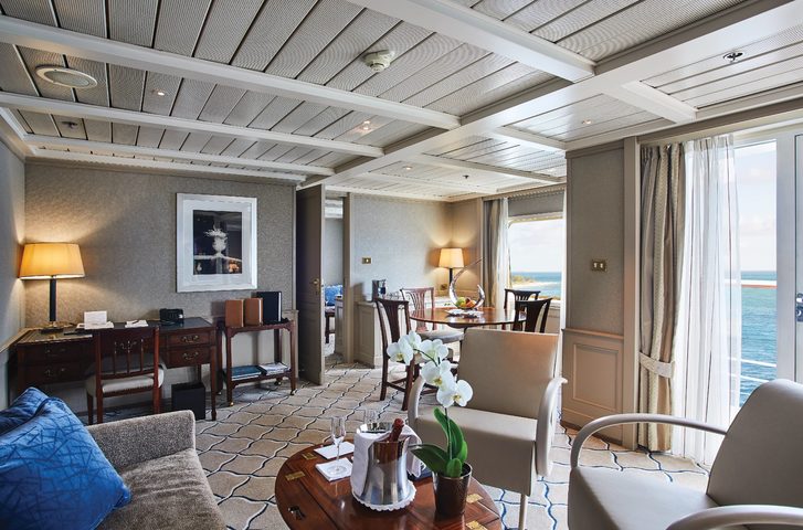 Owner´s Suite, obývací část - Silver Wind