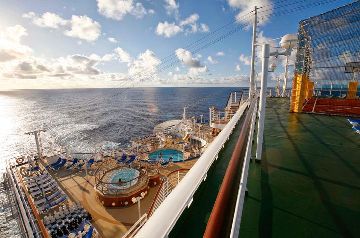 Otevřená paluba - Sapphire Princess