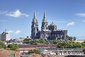 Catedral Metropolitana – Obdivujte vitrážovou výzdobu majestátní katedrály s 75 metrovou věží v gotickém stylu v centrum města Fortaleza