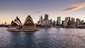 Pohled na město Sydney s Opera House