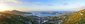 Panoramatický pohled na město Charlotte Amalie, Americké Panenské ostrovy