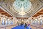 Interiér Mešity sultána Kábuse, Maskat, Omán
