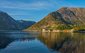 Krásná krajina ve městě Eidfjord