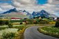 Leknes - krásná čistá krajina Norska