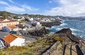 Pohled na přístavní město Ponta Delgada