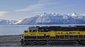 Železniční trať vedoucí skrz Aljaškou
