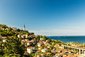 Jarní slunečný den v zálivu Trieste