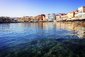 Pohled na starý přístav Chania, Kréta, Řecko