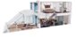 Čtyřlůžkové Apartmá Duplex (YCD), nákres - MSC Bellissima