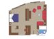 Třílůžkové Apartmá Executive & Family Suite (YC2), plánek - MSC Fantasia