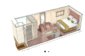 Dvoulůžkové Apartmá vnitřní (YIN), nákres - MSC Seashore