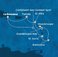 Dominikánská republika, Svatá Lucie, Barbados, Guadeloupe, Svatý Kryštof a Nevis, Britské Panenské ostrovy z La Romany na lodi Costa Fascinosa