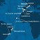 Francie, Itálie, Španělsko, Portugalsko, Maroko, Kapverdy, Brazílie z Marseille na lodi Costa Diadema