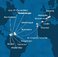 Guadeloupe, Bonaire, Zámořské společenství Francie, Aruba, Autonomní státy Nizozemska, Curacao, Martinik, Svatý Vincenc a Grenadiny, Barbados, Španělsko, Portugalsko, Francie, Itálie z Pointe-à-Pitre, Guadeloupe na lodi Costa Fortuna