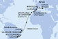Brazílie, Španělsko, Maroko, Itálie ze Santosu na lodi MSC Divina