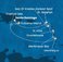 Dominikánská republika, Martinik, Guadeloupe, Svatý Martin, Svatý Kryštof a Nevis ze Santo Dominga na lodi Costa Fascinosa