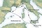 Itálie, Malta, Španělsko, Francie z Marseille na lodi MSC Meraviglia