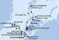 Německo, Norsko, Velká Británie, Island z Hamburku na lodi MSC Meraviglia