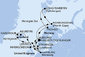 Německo, Island, Velká Británie, Norsko z Hamburku na lodi MSC Meraviglia