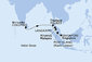 Srí Lanka, Thajsko, Malajsie, Singapur na lodi MSC Splendida