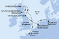 Francie, Velká Británie, Nizozemsko, Německo z Le Havre na lodi MSC Magnifica