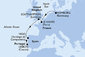 Německo, Francie, Velká Británie, Španělsko, Portugalsko z Hamburku na lodi MSC Preziosa