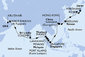 Spojené arabské emiráty, Srí Lanka, Thajsko, Malajsie, Singapur, Čína, Tchaj-wan, Japonsko z Abu Dhabi na lodi MSC Bellissima