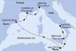 Itálie, Malta, Španělsko, Francie z Neapole na lodi MSC Grandiosa