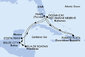 USA, Dominikánská republika, Bahamy, Honduras, Belize, Mexiko z Miami na lodi MSC Meraviglia