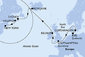 Německo, Dánsko, Velká Británie, Island, Kanada, USA - Východní pobřeží z Kielu na lodi MSC Meraviglia