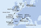 Dánsko, Velká Británie, Španělsko, Portugalsko, Francie, Itálie z Kodaně na lodi MSC Virtuosa