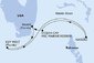 USA, Bahamy z Miami na lodi MSC Armonia
