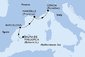 Španělsko, Francie, Itálie z Palma de Mallorca na lodi MSC Seaview