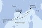 Francie, Španělsko, Itálie z Marseille na lodi MSC Fantasia