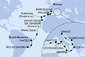 Brazílie, Španělsko, Portugalsko, Francie, Itálie, Řecko, Chorvatsko z Rio de Janeira na lodi MSC Armonia