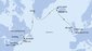 USA, Kanada, Autonomní oblast Dánska, Island, Velká Británie z New Yorku na lodi MSC Poesia