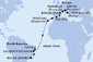 Itálie, Francie, Španělsko, Portugalsko, Brazílie z Civitavecchia na lodi MSC Grandiosa