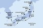 Japonsko, Jižní Korea z Tokia na lodi MSC Bellissima