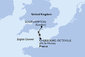 Velká Británie, Francie ze Southamptonu na lodi MSC Virtuosa