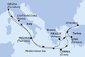 Itálie, Řecko, Turecko z Civitavecchia na lodi MSC Sinfonia