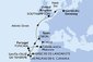 Španělsko, Maroko, Portugalsko, Velká Británie, Německo z Cadizu na lodi MSC Euribia