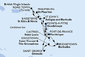 Martinik, Guadeloupe, Svatý Martin, Britské Panenské ostrovy, Svatý Kryštof a Nevis, Antigua a Barbuda, Svatá Lucie, Barbados, Svatý Vincenc a Grenadiny, Grenada z Fort-de-France, Martinik na lodi MSC Virtuosa