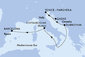 Itálie, Chorvatsko, Španělsko na lodi MSC Armonia