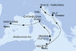 Španělsko, Itálie, Sicílie, Malta, Chorvatsko z Barcelony na lodi MSC Armonia