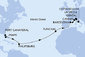 USA, Svatý Martin, Portugalsko, Španělsko, Francie, Itálie z Port Canaveralu na lodi MSC Grandiosa