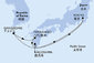 Japonsko, Jižní Korea z Tokia na lodi MSC Bellissima