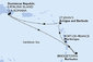 Martinik, Antigua a Barbuda, Dominikánská republika, Barbados z Fort-de-France, Martinik na lodi MSC Opera