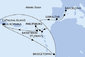 Španělsko, Velká Británie, Antigua a Barbuda, Svatý Martin, Svatý Kryštof a Nevis, Dominikánská republika, Barbados z Barcelony na lodi MSC Opera