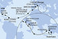 USA, Britské Panenské ostrovy, Španělsko, Francie, Itálie, Řecko, Turecko z Miami na lodi MSC Divina