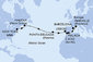 USA, , Kanada, Portugalsko, Španělsko, Francie z New Yorku na lodi MSC Meraviglia